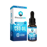 Blessed CBD: 500mg CBD Oil Drops | 100% Natural | High Potency CBD | Award Winning | 10ml