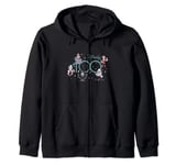 Disney 100 Disney Villains 100th Anniversary Muted Cute D100 Zip Hoodie