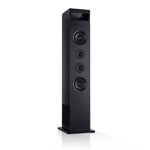 Floor-Standing Speakers Bluetooth USB Hi Fi Stereo System 120 W USB Black