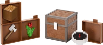 Noble Collection Minecraft Loot Chest leketøy (Forest)