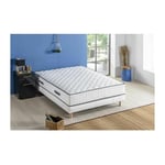 Deko dream Ensemble matelas + sommier 140 x 190 - Ressorts - 24 cm - 5 zones - Equilibre - detente