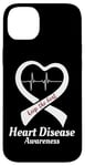 iPhone 14 Plus Heart Disease Awareness Keep The Beat Valentines Case