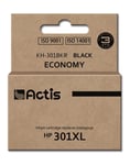 Actis KH-301BKR muste (korvaa HP 301XL CH563EE:lle; vakio; 20 ml; musta)