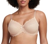 Chantelle Women's Rive Gauche Full Coverage Bra, Opaque, Cappuccino, 32E