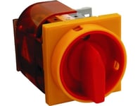 Main Switch Disconnector With Yellow And Red Front Ip65, Lockable Lk32rgp08