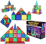 Desire Deluxe Magnetic Tiles Building Blocks Construction Toys for Boys & Girls