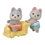 Les jumeaux husky - Multicolore - Sylvanian Families