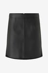 IVY Copenhagen - Skinnkjol Ivy-Kylie Leather Mini Skirt - Svart