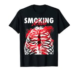 Smoking Kills Ribcage Anatomy Awareness T-Shirt T-Shirt