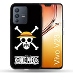 Coque pour Vivo V23 5G Manga One Piece Tete de Mort