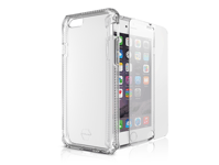 ITSKINS cover og beskyttelsesglas til iPhone 6/6S - tranparent