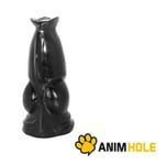 Animhole Werewolf Penis Dildo XL Black Vinyl Hardcore Fantasy Fetish Sex Toy