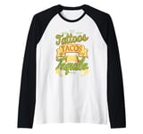 Tattoos Tacos Tequila Tex-Mex Tattooer Raglan Baseball Tee