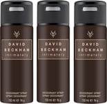 David Beckham Intimately Deodorant Anti-Perspirant Body Spray for...