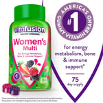 VitaFusion Women's Multi Vitamins A, C, D, E, B6 & B12 Gummies 150 Count Bottle