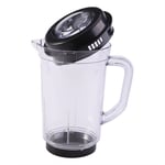 HelloCreate Juicer Blender Pitcher Replacement Plastic 1000ml Water Milk Cup Holder for Magic Bullet