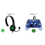 PDP Casque de chat LVL30 Xbox one & series +PDP Manette Afterglow pour Xbox Series XIS