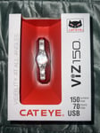 Cateye VIZ 150 Rear LED Light - Cycle / Bike - 150 Lumens - 300 Degree Beam