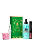 Benefit Extra Glam Infused Gift Set with Mascara, 24 Hour Brow Setter, Blusher &amp; Setting Spray (Worth &pound;101), One Colour, Women