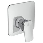 Ideal Standard Ceraplan Mitigeur de Douche A Encastrer Robinet Douche Mural pour Salle de bain Finition Chrome BD254AA