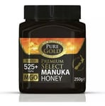 Pure Gold MGO 525+ Premium Select Manuka Honey - 250g New Zealand