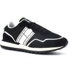 Chaussures Tommy Hilfiger  Runner Sneaker Uomo Black EM0EM01266