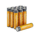 Amazon Basics piles Alcaline Type AAA 1,5 V 1340 mAh - Lot de 12(Design variable)