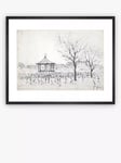 John Lewis LS Lowry 'Peel Park Bandstand, Salford' Framed Print & Mount, 42 x 52cm, Grey