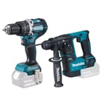 Kit combo batterie Makita 18 V (DHR171 + DHP 484) / (sans batterie, sans chargeur), DLX2278