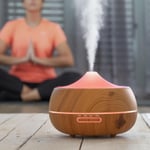 Aroma diffuser med flerfarvet LED Wooden-Effect InnovaGoods