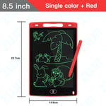 Planche À Dessin Lcd,Tablette D'écriture Numérique,Tableau Noir Magique,Outil De Peinture Artistique,Jouets Pour Enfants,Jeu De Réflexion,Meilleur Cadeau Pour Enfant,8.5 "" - Type 8.5red Singlecolor