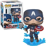 Funko POP! Marvel Captain America (with Mjolnir) Avengers #573 Vinyl Figure New