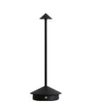 Zafferano Pina Pro - Dimbar LED-bordslampa i aluminium, IP54-skydd, för inomhus/utomhusbruk, pluggbas, H29cm, EU-kontakt - Corten-Wellngs-WELLNESS