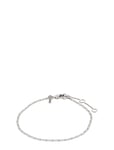 Pilgrim Parisa Recycled Flat Link Chain Bracelet Silver