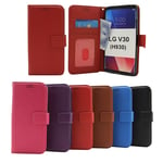 New Standcase Wallet LG V30S ThinQ (H930) (Svart)