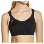 Shock Absorber Active Multi Womens Sports Bra Black Support Padded Breathable