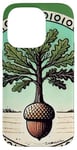 iPhone 14 Pro Oak from Acorn Illustration Tree Lovers mighty Oak tree Case