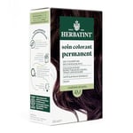 Herbatint Soin Colorant Permanent Cheveux 4M Châtain Acajou - 170 ml | Sans Ammoniaque, 100% Couverture Cheveux Blancs | Testé Dermatologiquement pour Peaux Sensibles, avec 8 Extraits Végétaux Bio