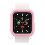 Watch Bumper OtterBox pour Apple Watch Series SE (2nd/1st gen)/6/5/4-44mm, Résistante aux choc, résistante aux chutes, coque finesse et protection pour montre Apple, protège l’écran et les bords, Rose