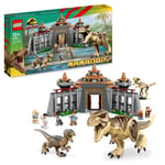 LEGO Jurassic Park: Visitor Centre T. rex & Raptor Attack Set 76961 New & Sealed