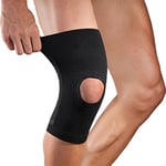 SOLO ACTFIT Genouillère de Compression, Attelle Genou Orthopédique avec Stabilisateurs Latéraux, Genouillère pour Sport Football Volley-ball Crossfit douleur au Genou Arthrite (Une paire, 2XL/3XL)