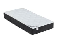 Matelas de relaxation 80 x 200 cm ressorts ensachés et mémoire de forme ép.24cm - PAROX II de DREAMEA