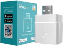 SONOFF Micro USB Smart WiFi Adaptor 5V, Smart Switch for Type A USB Devices, Wo