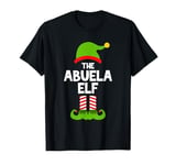 Family Abuela Elf Christmas Matching Pajama Funny T-Shirt