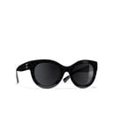 CHANEL Oval Sunglasses CH5420B Black