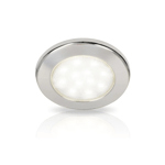 HELLA MARINE EuroLED 115 Downlight Varmhvit lys / Polert stålring 316