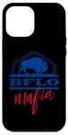 Coque pour iPhone 12 Pro Max Célébrez la fierté 716 avec le motif Bison Buffalo BFLO