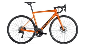 Velo de route bmc teammachine slr four shimano 105 di2 12v 700 mm orange sparkling