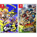 Splatoon 3 + Mario Strikers : Battle League Football (Nintendo Switch)