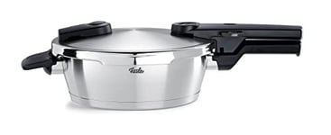 Fissler Vitaquick Premium Poêle-Autocuiseur (2,5 l, 22 cm) En Acier Inoxydable, 2 Niveaux De Cuisson, Fabrication En Allemagne, Compatible Induction